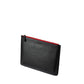 iPad Case Leather Clutch Bag Black Evening Purse