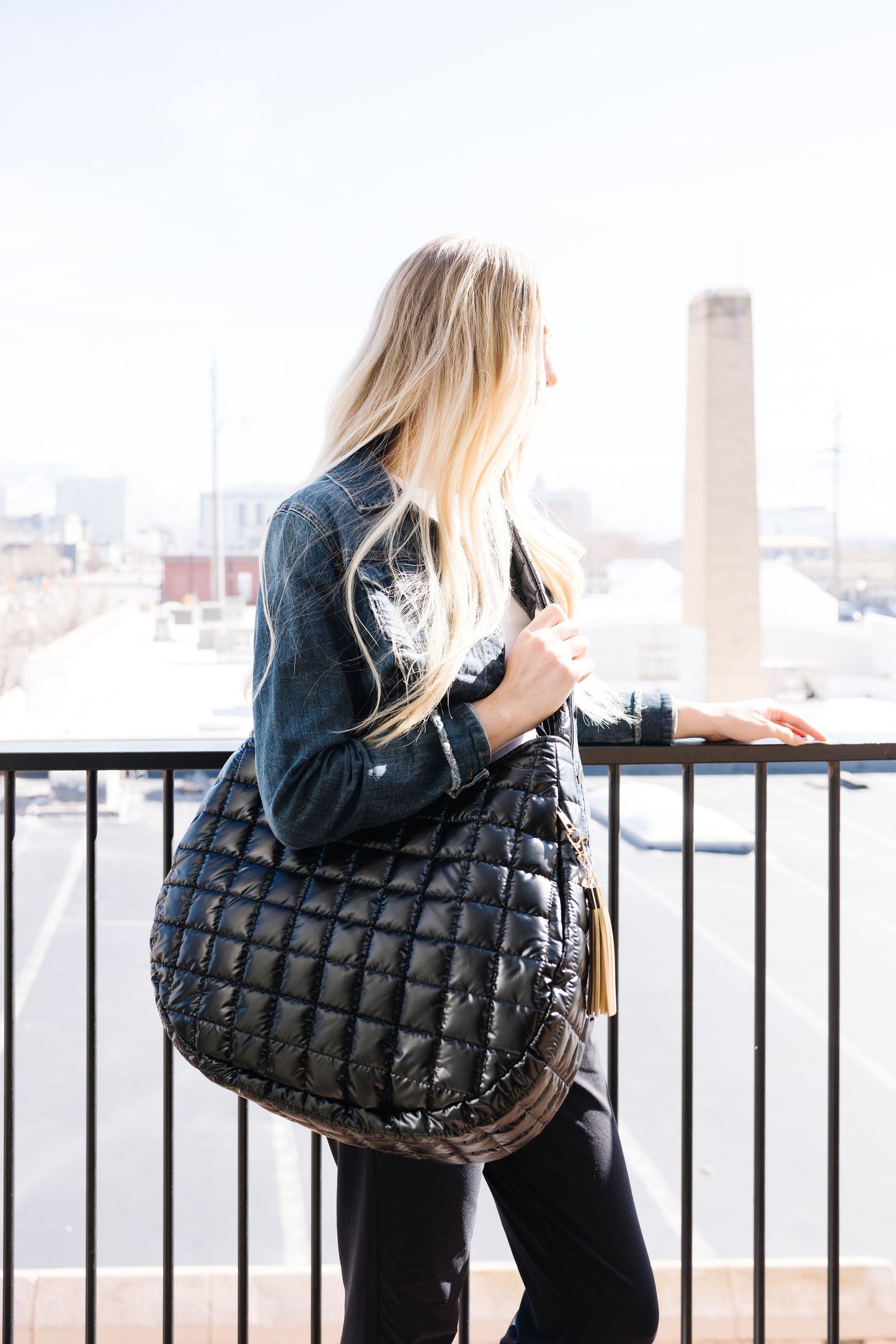 Veranda Active Tote Bag - Black