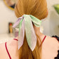 Tied With Love Scrunchie in Green