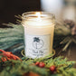 Fresh Pine Scent Coconut Wax Candle
