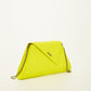Yellow Purse Leather Clutch Bag Unique Evening Purse Women's Handbag
