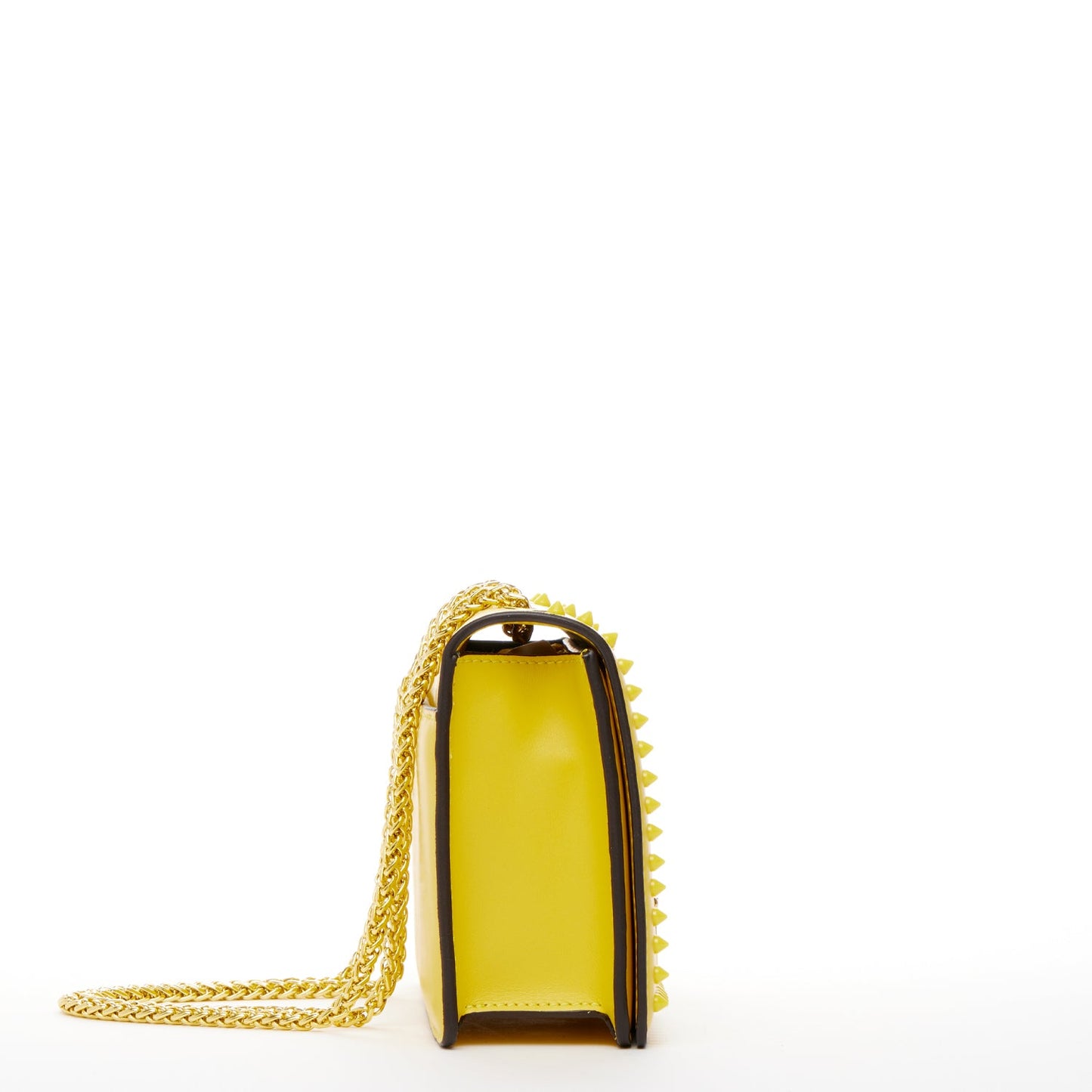 Yellow Leather Purse