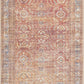 Anshu Peach Washable Area Rug