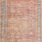 Anshu Peach Washable Area Rug
