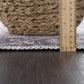 Rosman Blue&Beige Washable Area Rug