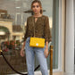 Yellow Leather Purse