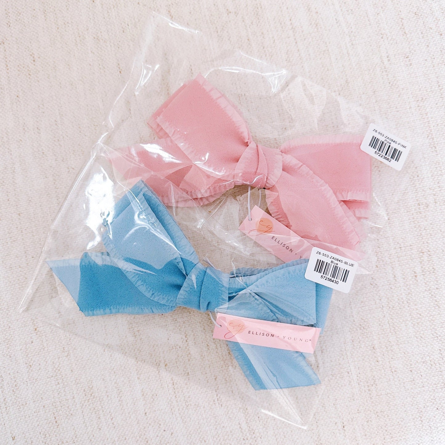Triple Bowed Pretty Edges Hair Clip