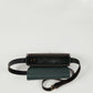 Leather Saddle Bag Black Crossbody Purse