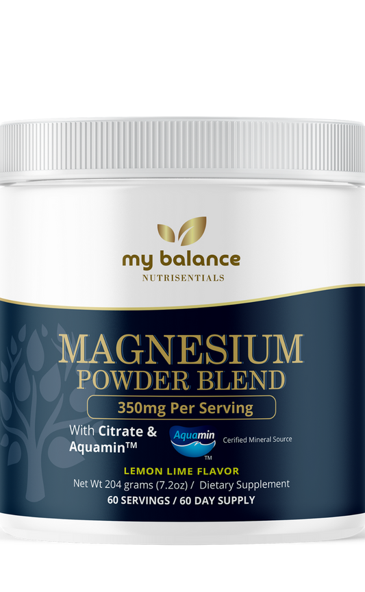 Magnesium Powder - Magnesium Citrate & Aquamin™
