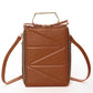 Brown Leather Backpack Purse for Women Unique Convertible Crossbody Bag