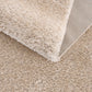 Heavenly Solid Dark Beige Plush Rug - Clearance