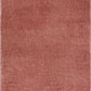 Heavenly Solid Pink Plush Rug