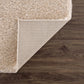 Heavenly Solid Dark Beige Plush Rug - Clearance