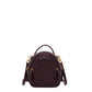 Mahogany Leather Backpack Purse Convertible Crossbody Bag