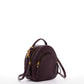 Mahogany Leather Backpack Purse Convertible Crossbody Bag