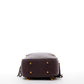 Mahogany Leather Backpack Purse Convertible Crossbody Bag