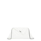 White Purse Leather Clutch Bag Crossbody Evening Purse Unique Women's Handbag